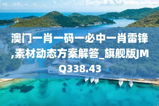 澳門一肖一碼一必中一肖雷鋒,素材動態方案解答_旗艦版JMQ338.43