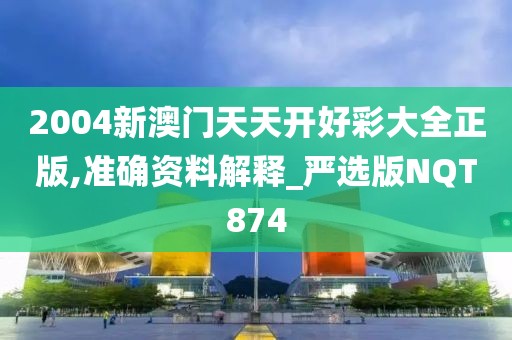 2004新澳門天天開好彩大全正版,準確資料解釋_嚴選版NQT874