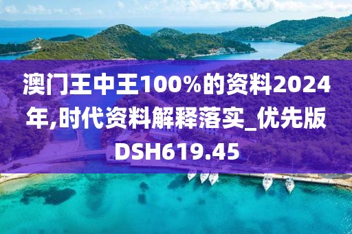 澳門王中王100%的資料2024年,時代資料解釋落實_優先版DSH619.45