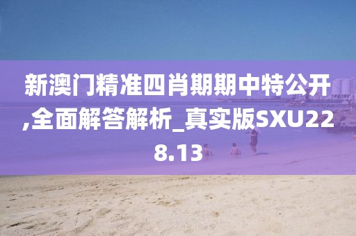 新澳門精準四肖期期中特公開,全面解答解析_真實版SXU228.13