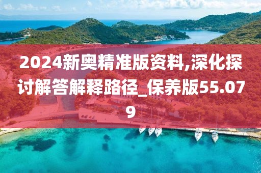 2024新奧精準版資料,深化探討解答解釋路徑_保養版55.079