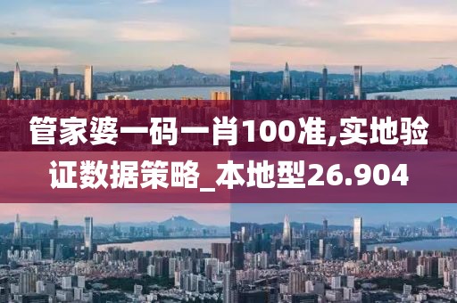 管家婆一碼一肖100準,實地驗證數據策略_本地型26.904