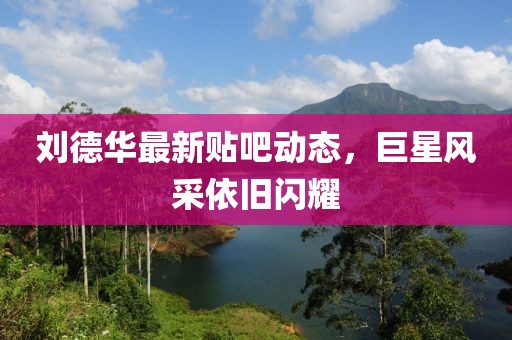 劉德華最新貼吧動態，巨星風采依舊閃耀