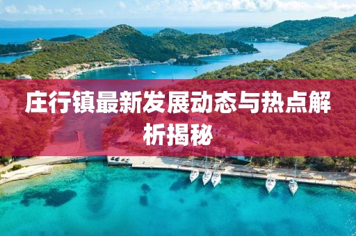 莊行鎮最新發展動態與熱點解析揭秘