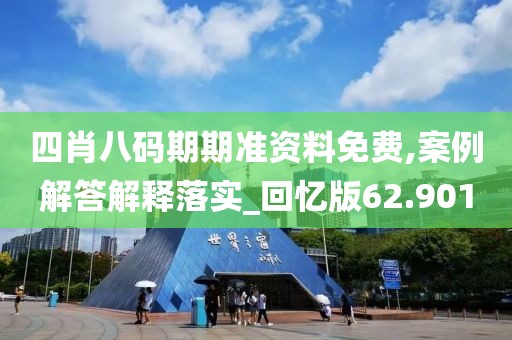 四肖八碼期期準資料免費,案例解答解釋落實_回憶版62.901